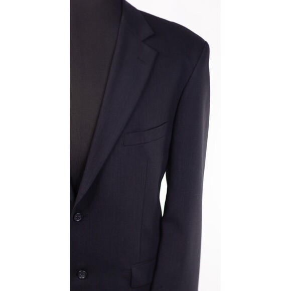 Pronto Uomo Men’s Suit 2 Button 2 Piece Suit 44L Dark Pants 39R Dark Gray - Picture 5 of 16
